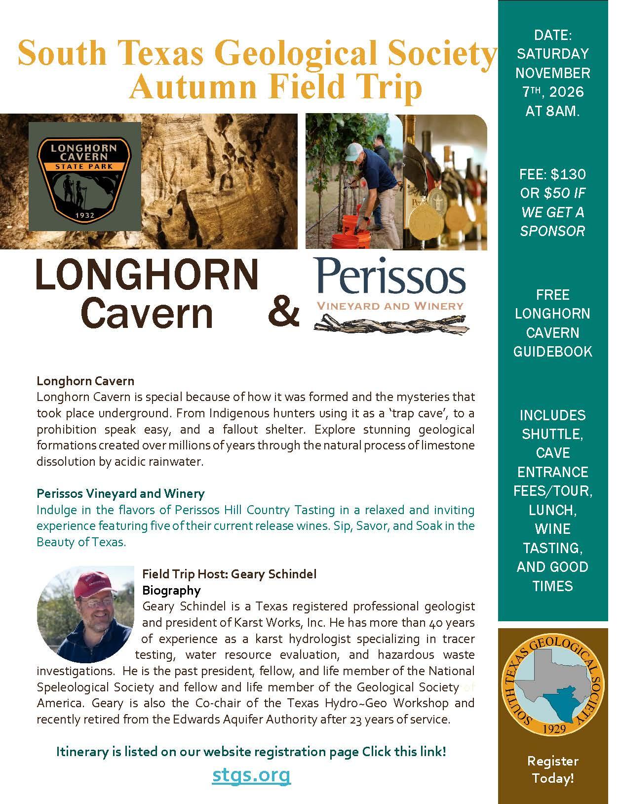 South Texas Geological Society Autumn Field Trip